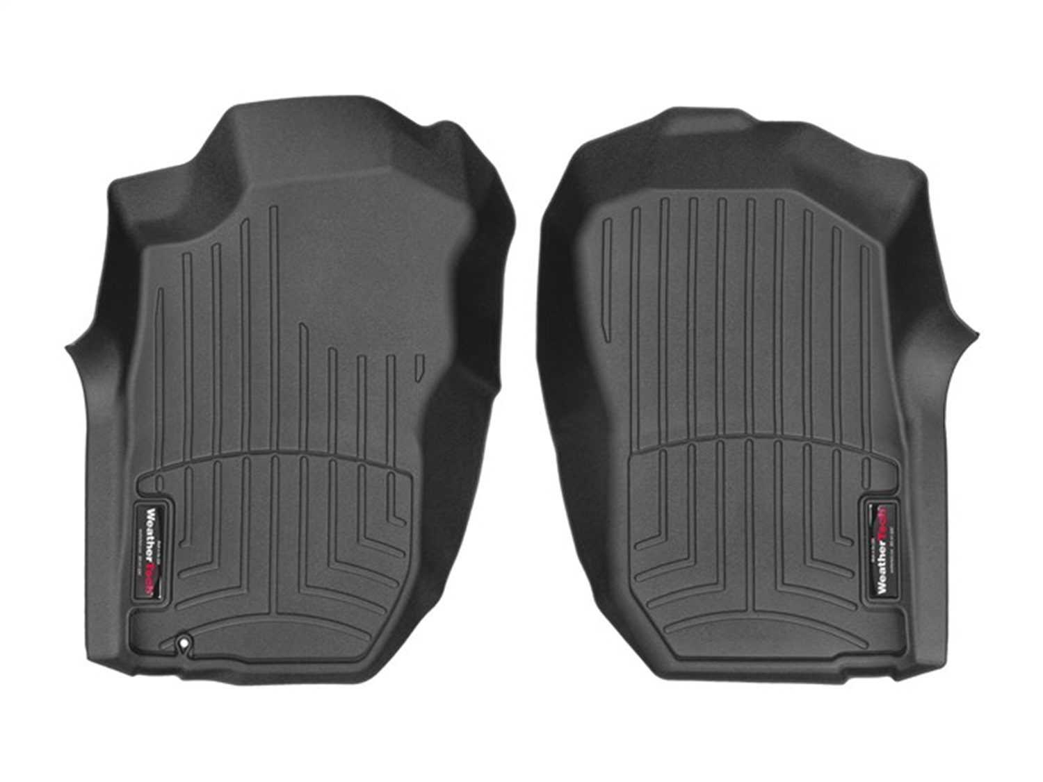 2001-2004 Toyota Tacoma WeatherTech Front Floorliner-Black-4412121-WT