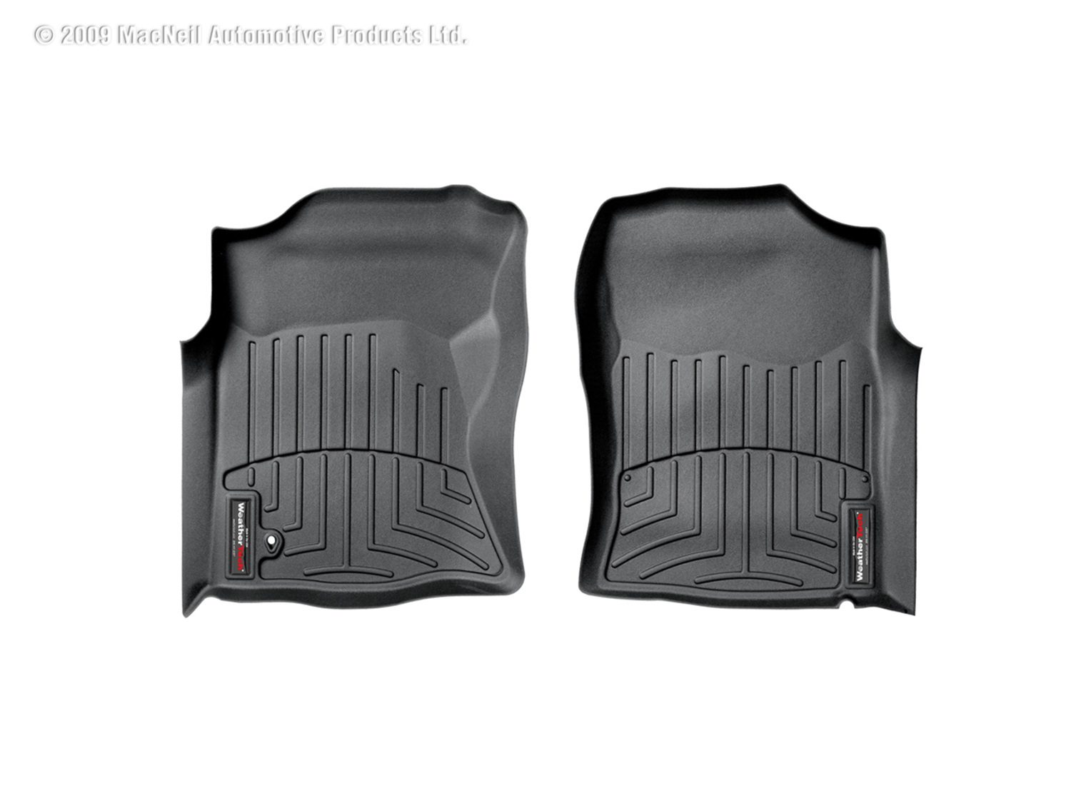 2001-2004 Toyota Tacoma WeatherTech Front Floorliner-Black-440101-WT