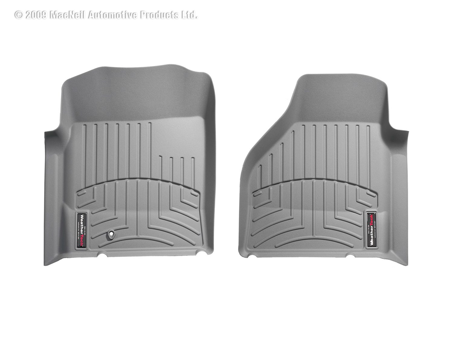 2002-2009 Dodge Ram 1500| Ram 2500| Ram 3500 WeatherTech Front Floorliner-Grey-460121-WT