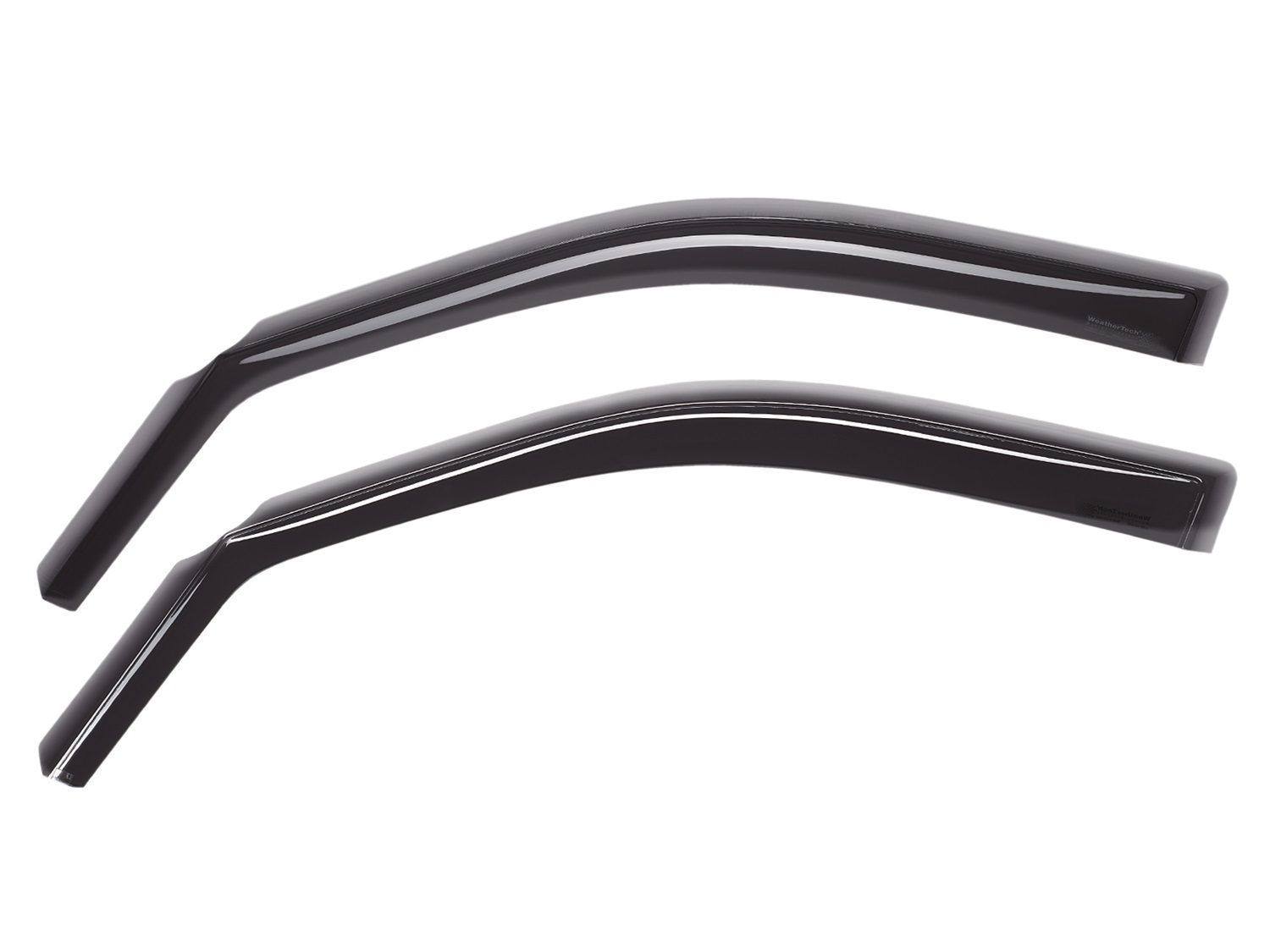 2003-2006 INFINITI G35 WeatherTech Front Side Window Deflectors-Dark Smoke-80312-WT