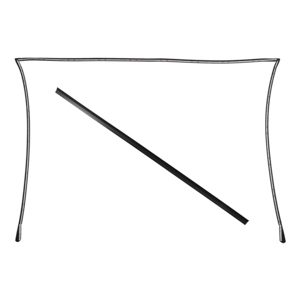 2003-2007 Cadillac CTS Rear Window Molding