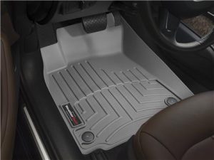 2003-2009 Toyota 4Runner WeatherTech Front and Rear Floorliners-Grey-46011-1-2-WT