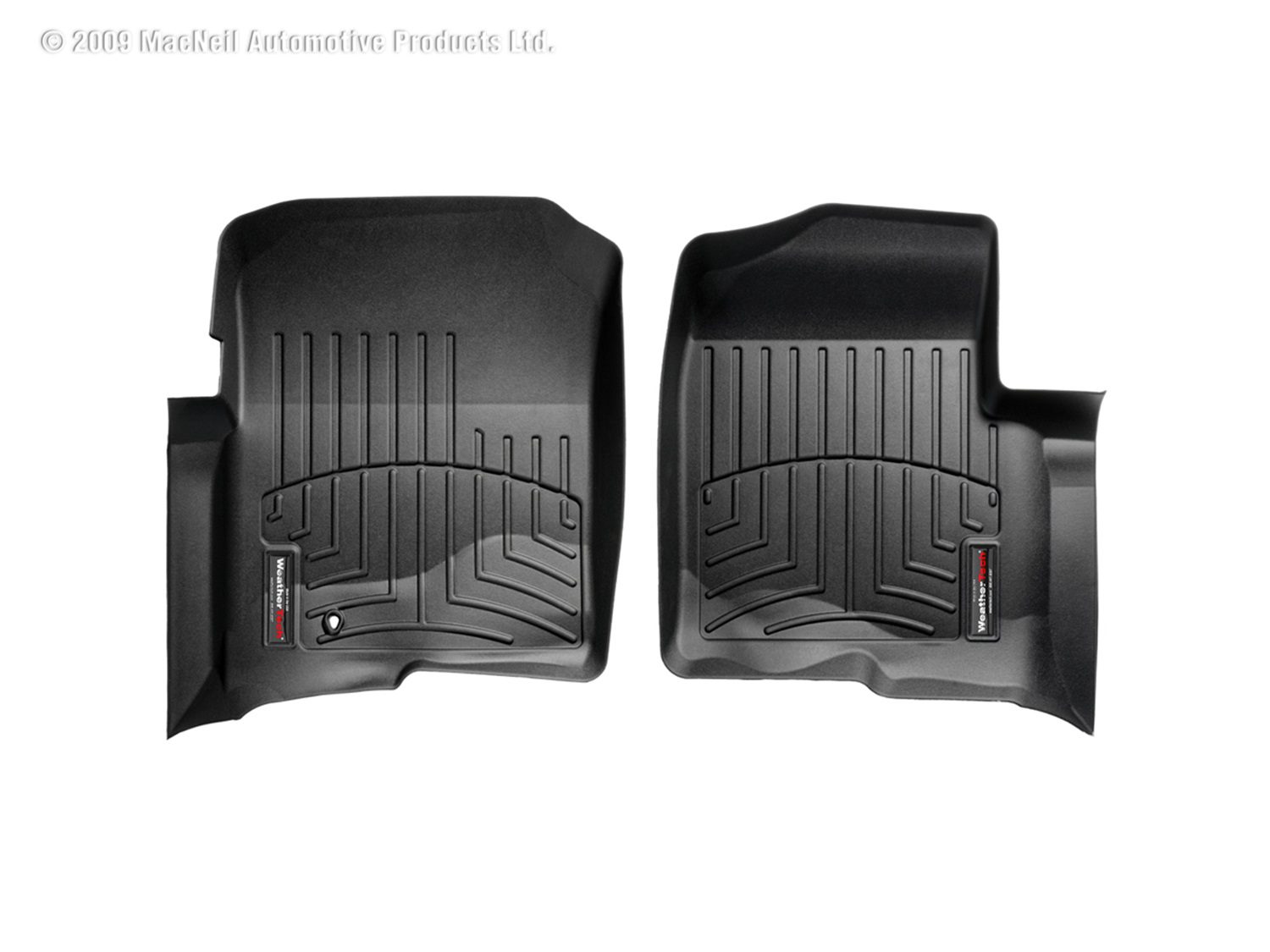 2004-2008 Ford| Lincoln F-150| Mark LT WeatherTech Front Floorliner-Black-440051-WT