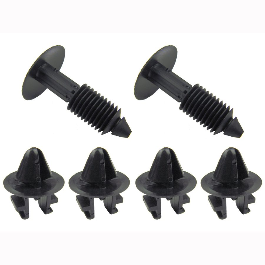 2004-2014 Ford F-Series Pickup Truck|Super Duty Cowl Fastener Clip 6 PC Kit-CFK-1747-09