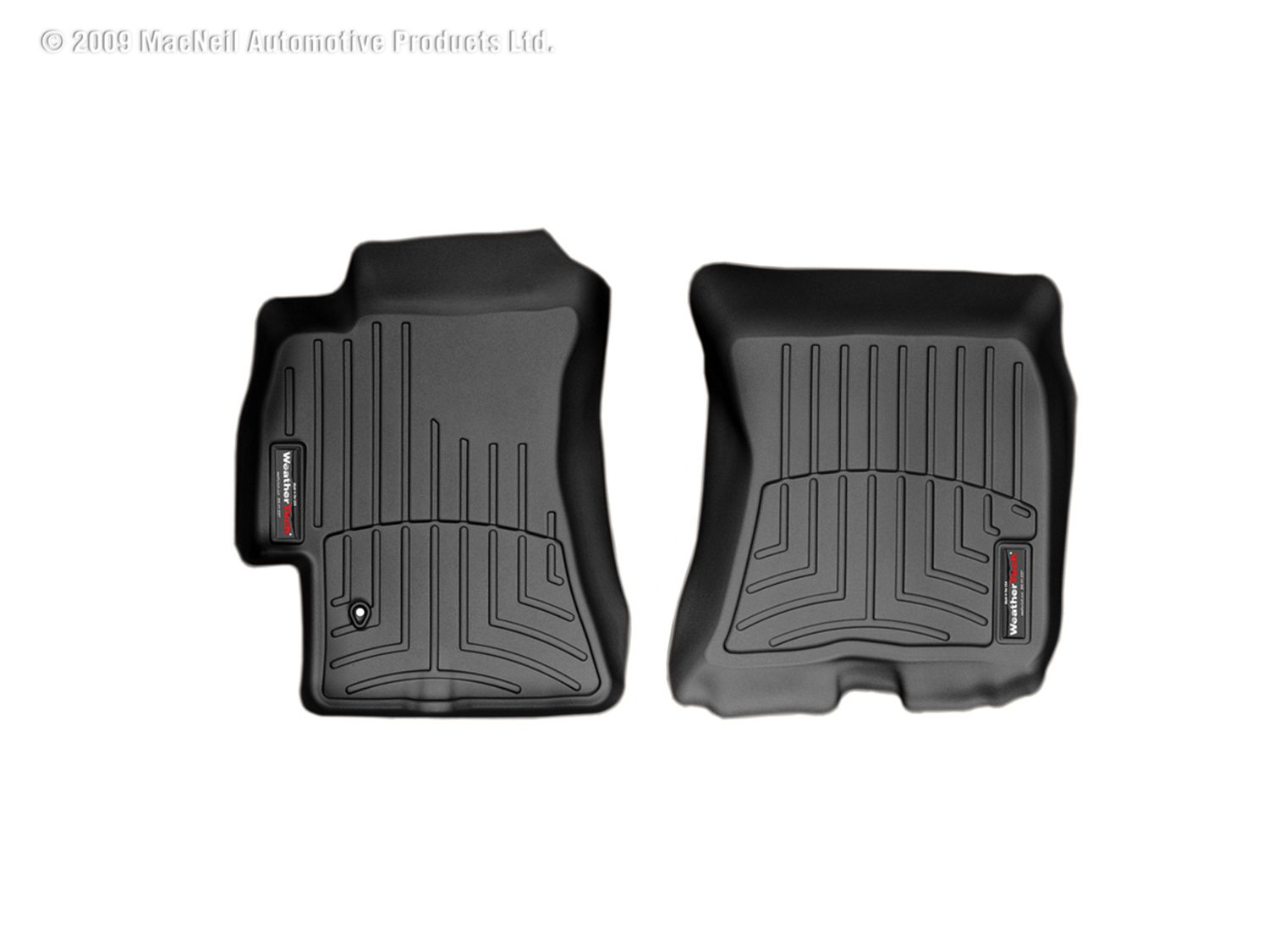 2005-2009 Subaru Legacy| Outback WeatherTech Front Floorliner-Black-440831-WT