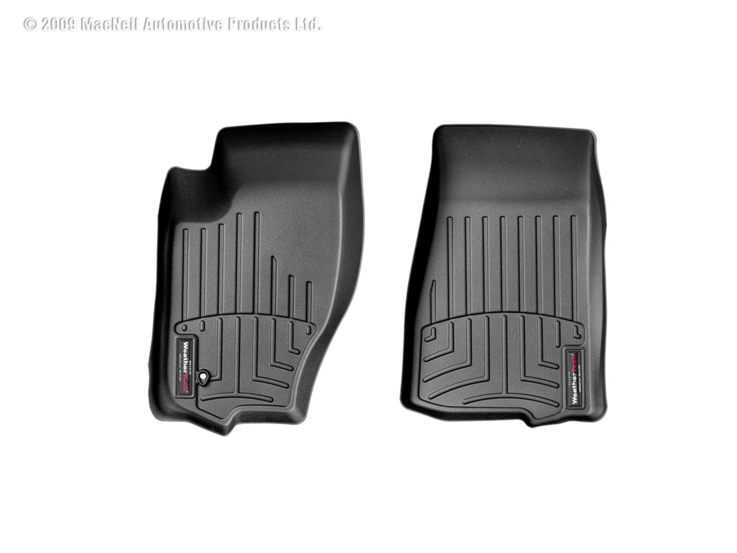 2005-2010 Jeep Grand Cherokee| Commander WeatherTech Front Floorliner-Black-440131-WT