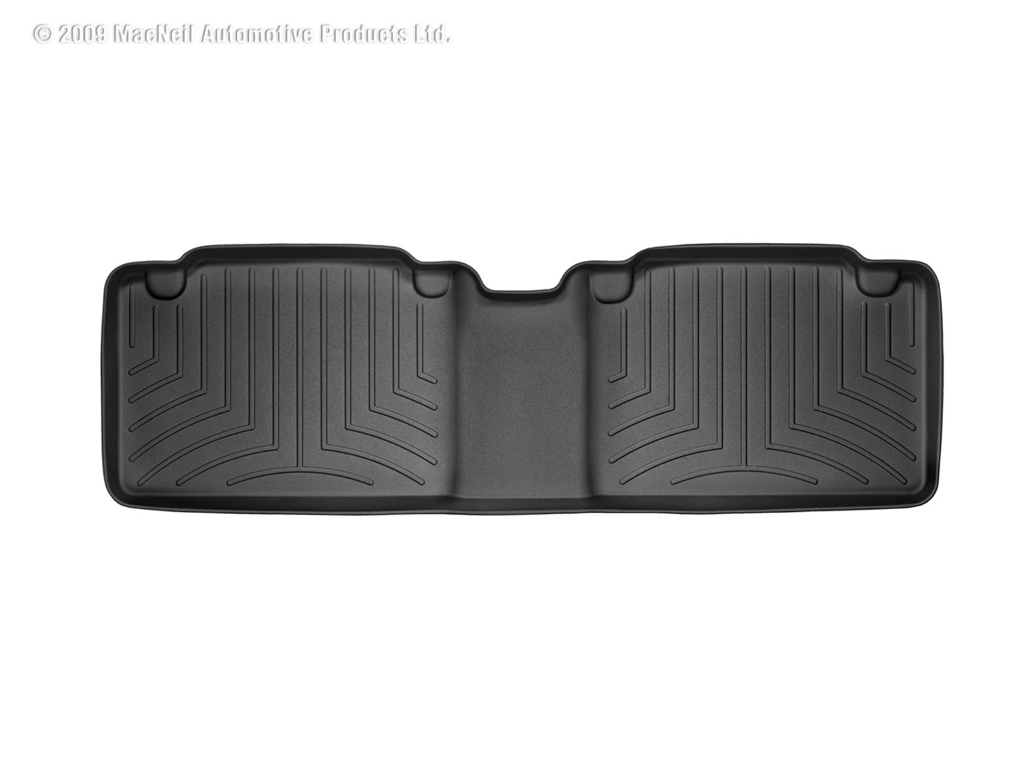 2006-2011 Honda Civic WeatherTech Rear Floorliner-Black-440903-WT