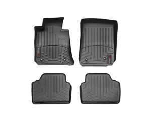 2006-2013 BMW 325i| 330i| 328i| 335i| M3| 335is WeatherTech Front and Rear Floorliners-Black-441581-441462-WT