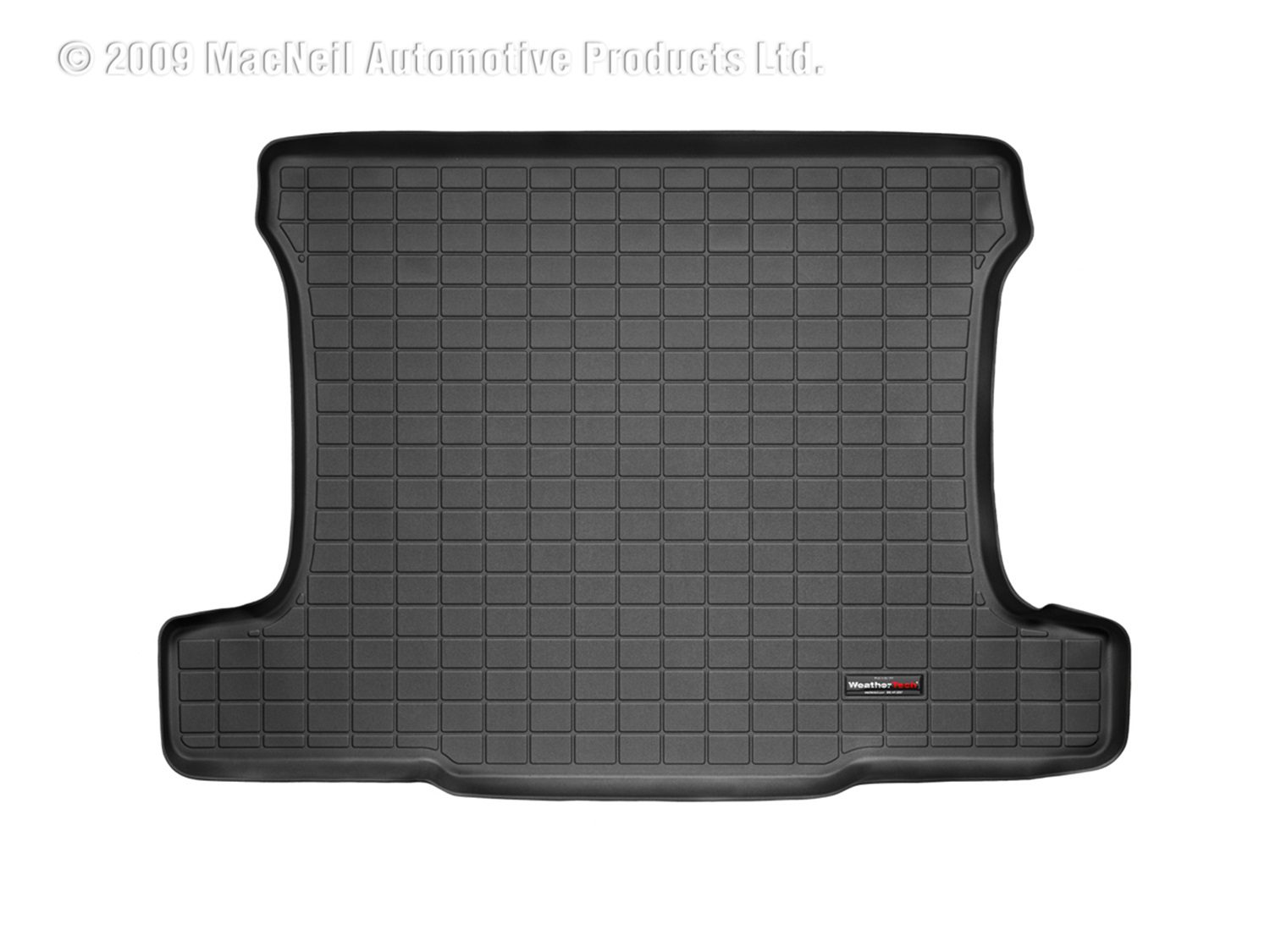 2006-2013 Chevrolet Corvette WeatherTech Cargo Liners-Black-40342-WT