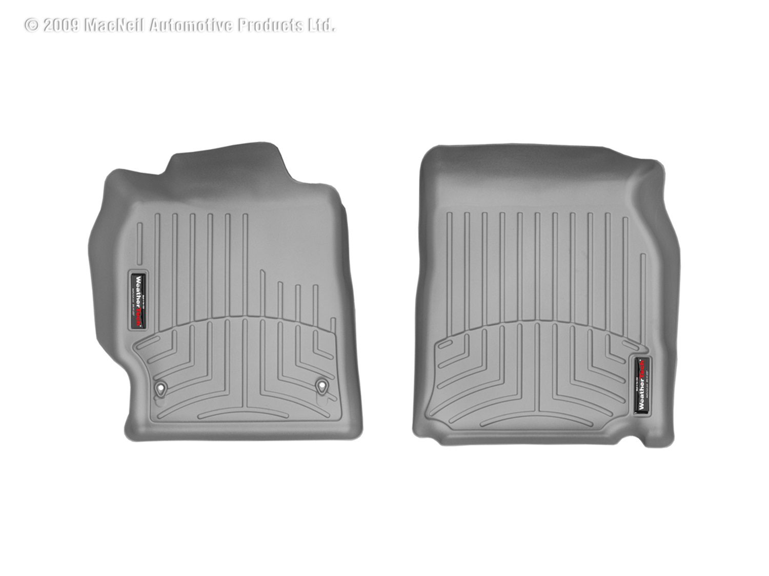 2007-2011 Toyota Camry WeatherTech Front Floorliner-Grey-460841-WT