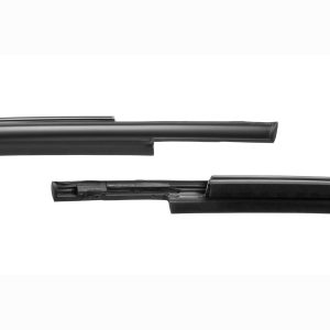 2007-2013 Toyota Tundra Extended Cab Rear Outer Beltline Molding Kit - Driver and Passenger Pair