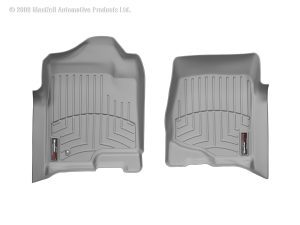 2007-2014 Cadillac| Chevrolet| GMC Escalade| Avalanche| Silverado| Suburban| Tahoe| Sierra| Yukon WeatherTech Front Floorliner-Grey-460661-WT