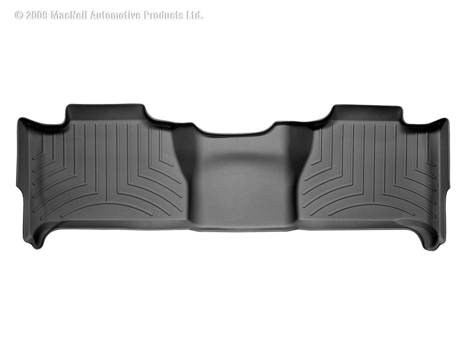 2007-2014 Chevrolet| GMC Suburban 1500| Suburban 2500| Tahoe| Yukon| Yukon XL 1500| Yukon XL 2500 WeatherTech Rear Floorliner-Black-440662-WT