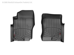 2008-2015 Nissan Pathfinder| Xterra WeatherTech Front Floorliner-Black-441801-WT
