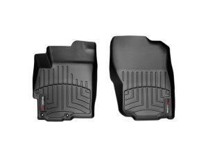 2008-2017 Mitsubishi Lancer WeatherTech Front Floorliner-Black-442231-WT