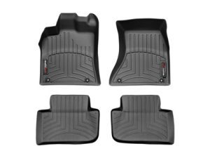 2009-2024 Audi| Porsche Q5| SQ5| Macan WeatherTech Front and Rear Floorliners-Black-44230-1-3-WT