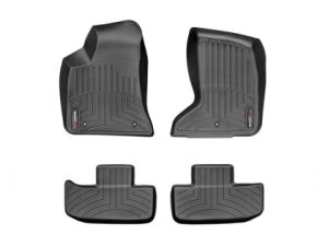 2011-2023 Chrysler| Dodge 300| Charger| Challenger WeatherTech Front and Rear Floorliners-Black-444251-443862-WT