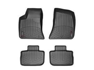 2011-2023 Chrysler| Dodge 300| Charger WeatherTech Front and Rear Floorliners-Black-44379-1-2-WT