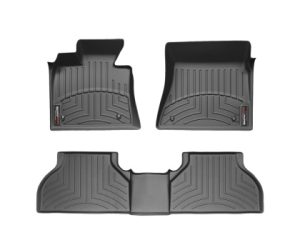 2012-2024 Ram 1500| 2500| 3500| 1500 Classic WeatherTech Front and Rear Floorliners-Black-444781-444772-WT