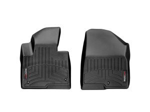 2013-2019 Hyundai Santa Fe| Santa Fe Sport| Santa Fe XL WeatherTech Front Floorliner-Black-444401-WT