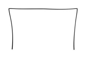 2013-2020 MITSUBISHI MIRAGE WINDSHIELD MOLDING-WFSF3843