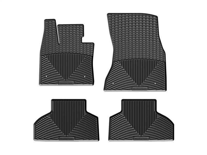2014-2019 BMW X5| X6 WeatherTech Front and Rear All-Weather Floor Mats-Black-W325-W326-WT