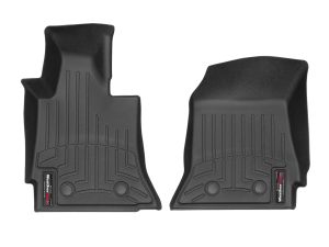 2014-2019 Chevrolet Corvette WeatherTech Front Floorliner-Black-445891-WT