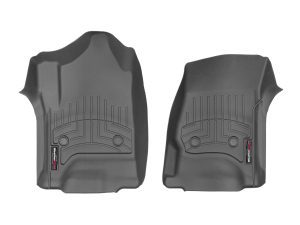 2014-2020 Chevrolet| GMC| Cadillac Silverado| Sierra| Escalade| Suburban| Tahoe| Yukon WeatherTech Front Floorliner-Black-446071-WT