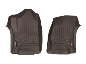 2014-2020 Chevrolet| GMC| Cadillac Silverado| Sierra| Escalade| Suburban| Tahoe| Yukon WeatherTech Front Floorliner-Cocoa-476071-WT