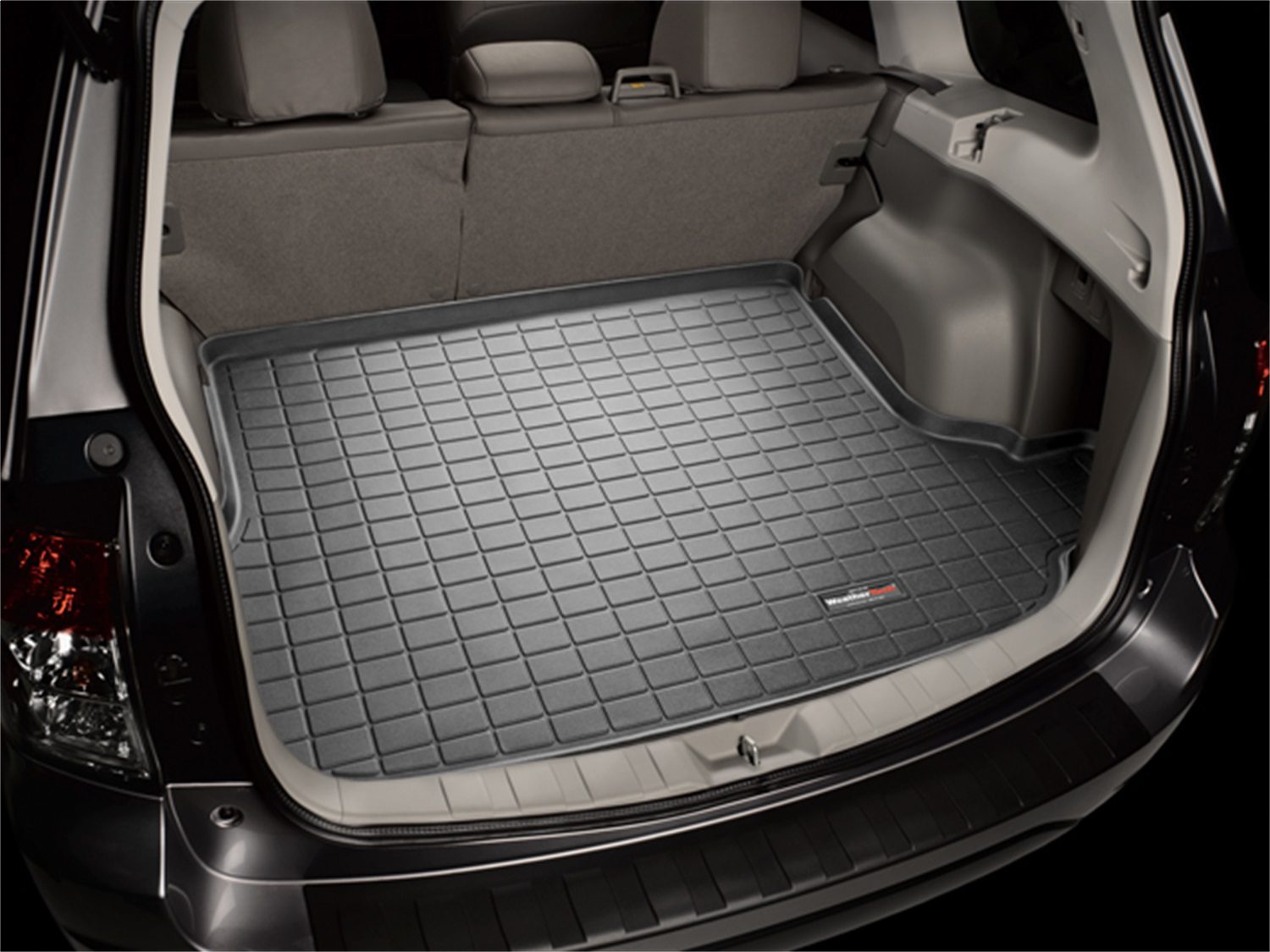 2015-2018 Ford Mustang WeatherTech Cargo Liners-Black - Image 2