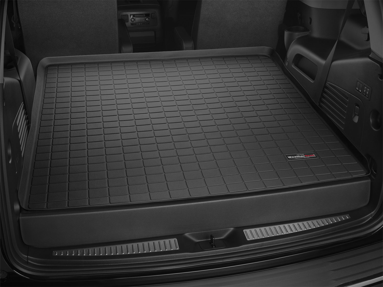 2015-2020 Cadillac| Chevrolet| GMC Escalade| Tahoe| Yukon WeatherTech Cargo Liners-Black - Image 2