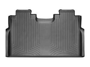 2015-2024 Ford F-150| F-250 Super Duty| F-350 Super Duty| F-450 Super Duty| F-150 Lightning WeatherTech Rear Floorliner-Black-446972-WT