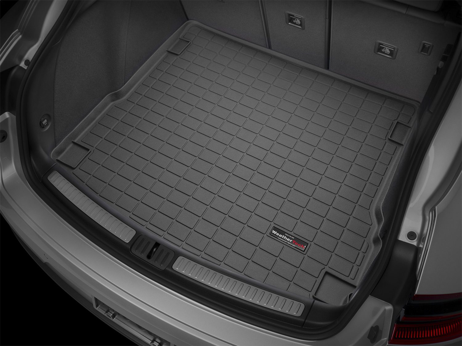 2015-2024 Porsche Macan WeatherTech Cargo Liners-Black - Image 2