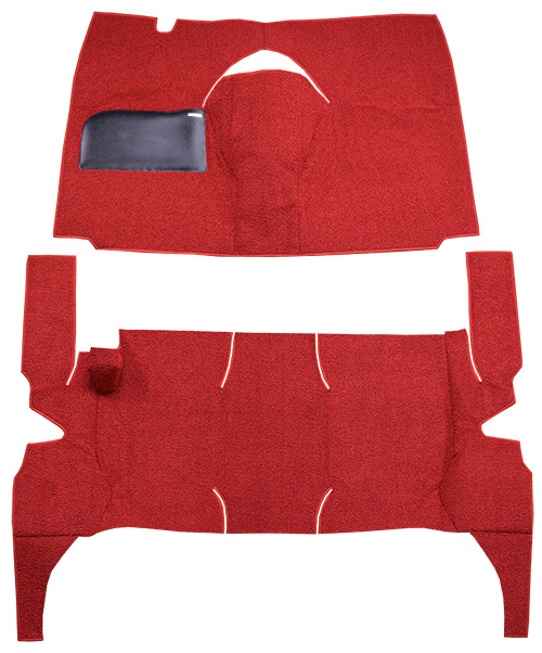 1958 Ford Victoria 4 Door Hardtop Power Seats Flooring