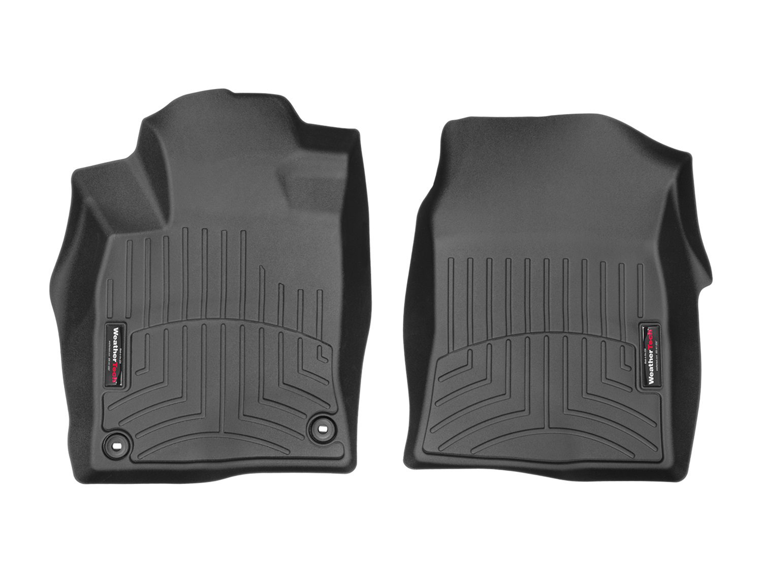 2016-2021 Honda Civic WeatherTech Front Floorliner-Black-448841-WT