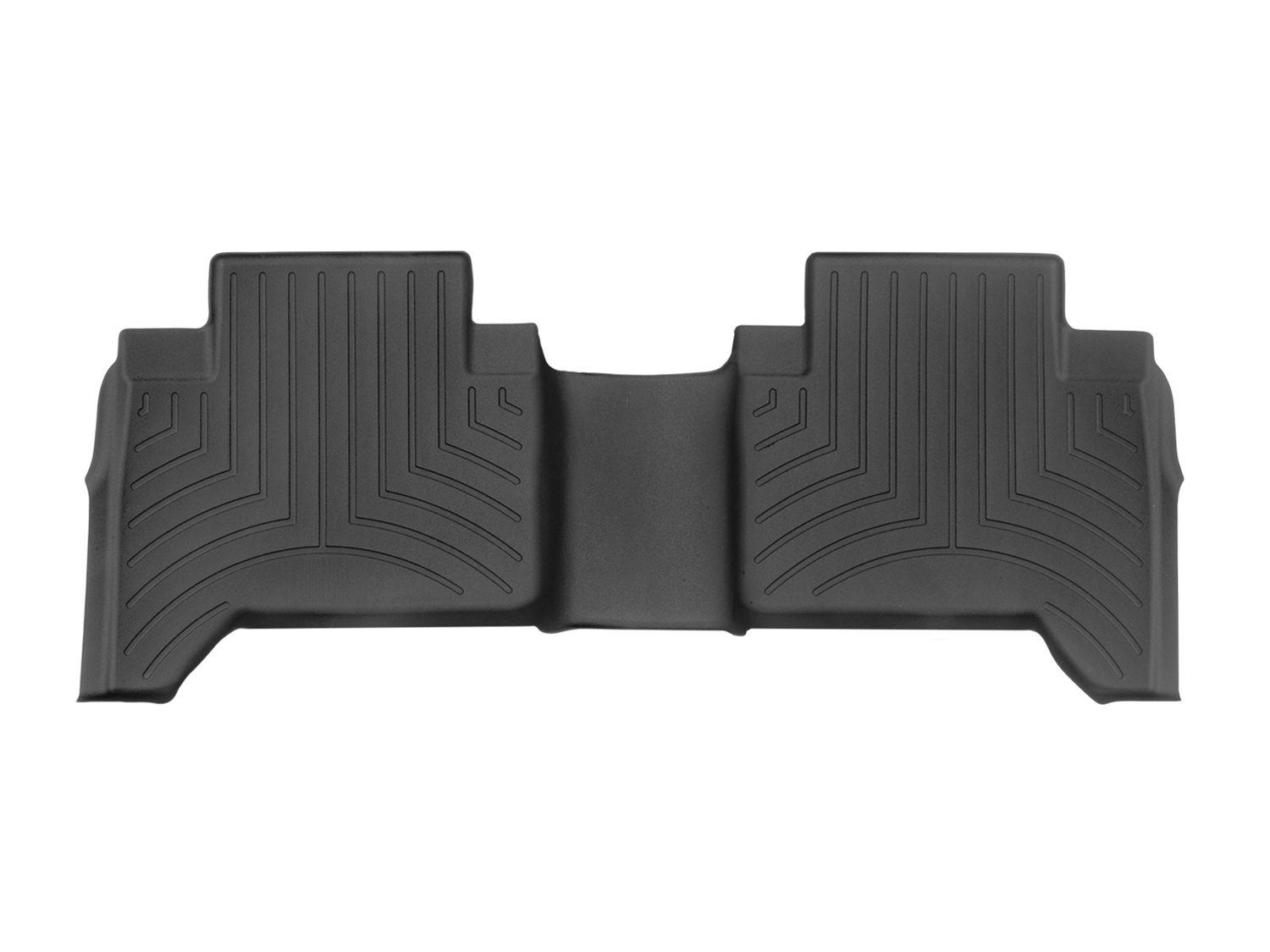 2016-2023 Toyota Tacoma WeatherTech Rear Floorliner-Black-448722-WT