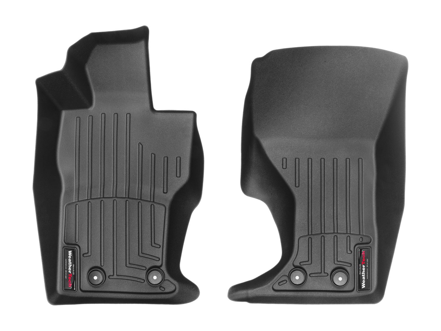 2016-2024 Mazda| Fiat MX-5 Miata| 124 Spider WeatherTech Front Floorliner-Black-448471-WT