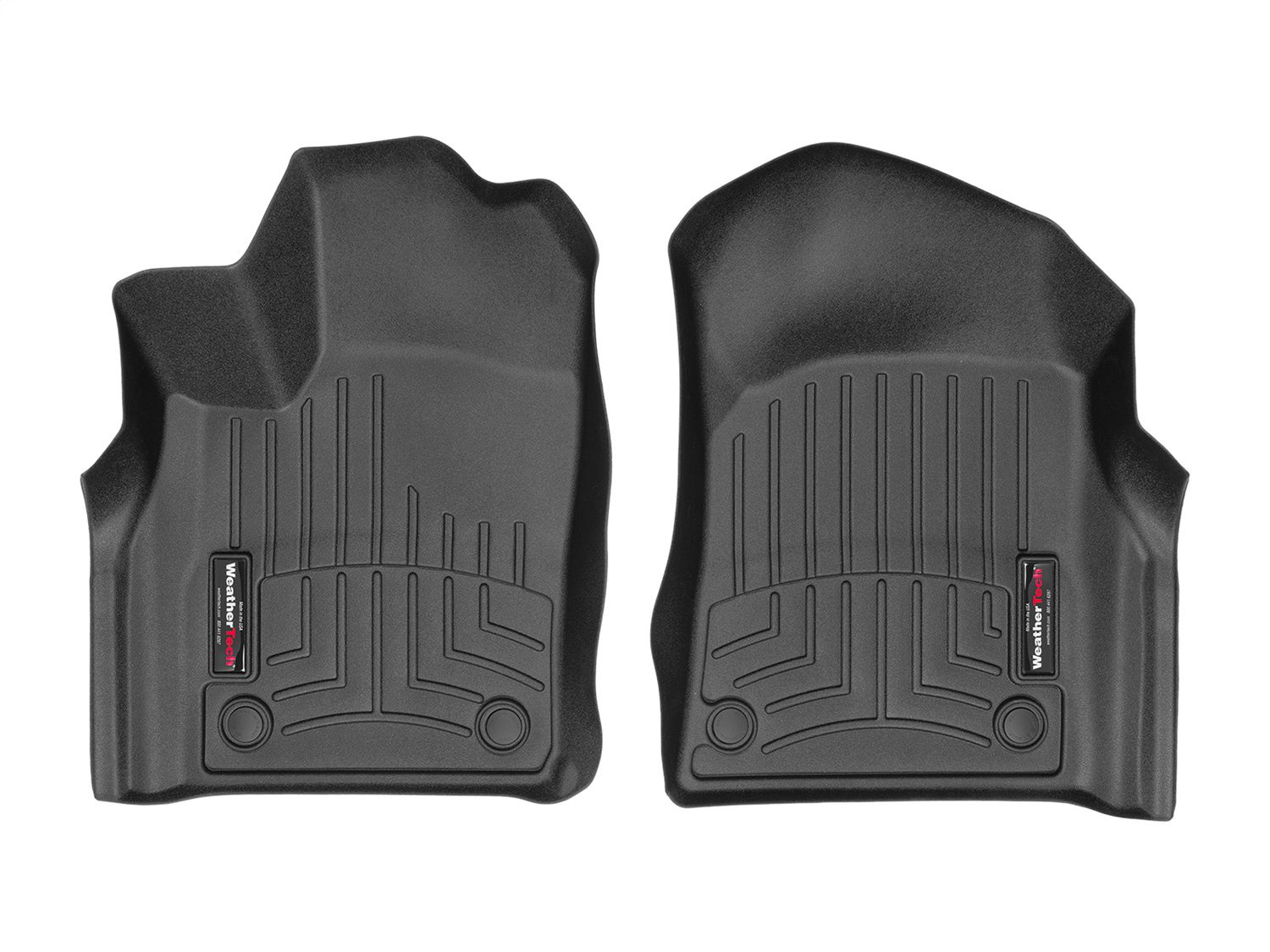 2016-2025 Dodge| Jeep Durango| Grand Cherokee| Grand Cherokee WK WeatherTech Front Floorliner-Black-449301-WT