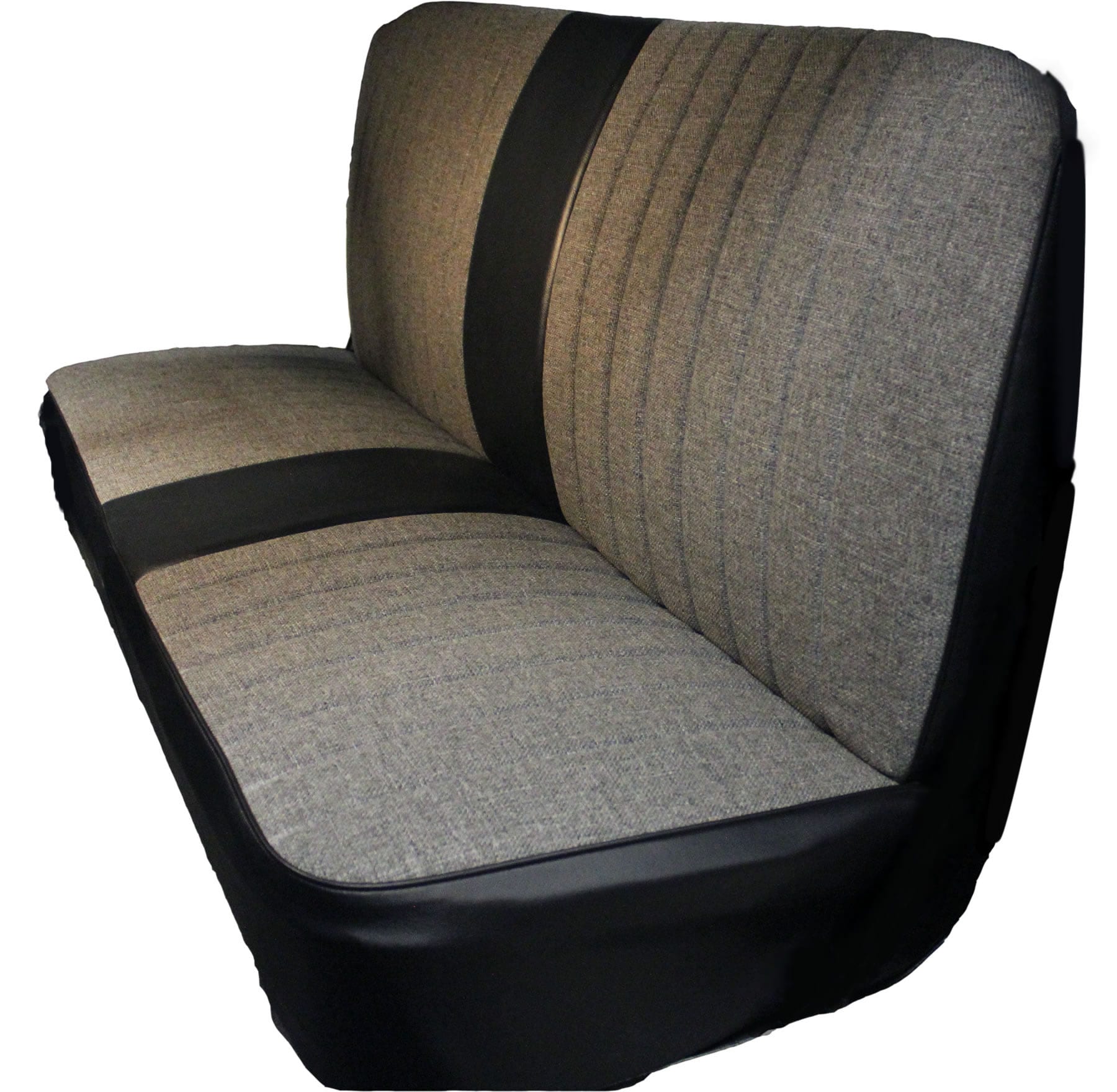 1954 1955 Chevy Gmc 1st Series Pickup Tweed Designer Insert Seat Cover With Center Bolster Open Back