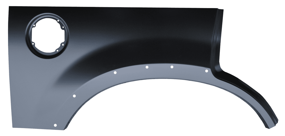Explorer rear wheel arch with molding holes passengers side.png