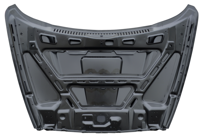 2002-2008 RAM AIR STYLE COWL HOOD (2ND DESIGN) - underside