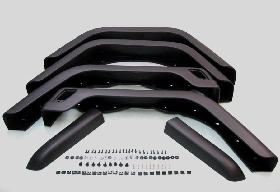 19972006 Jeep Wrangler TJ Fender Flare Kit