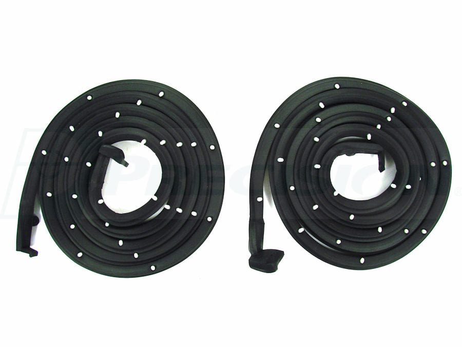 19551957 Chevy Convertible Front Door Seals Kit