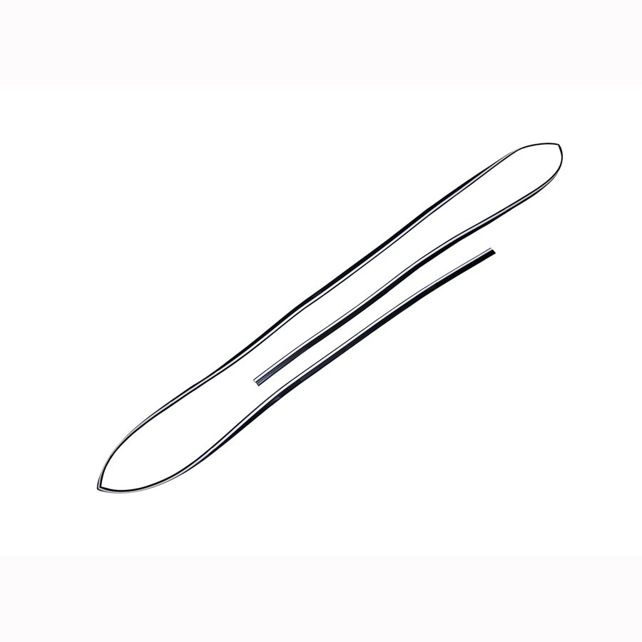 2017-2019 Hyundai Elantra Windshield Underside Molding-USMF4352