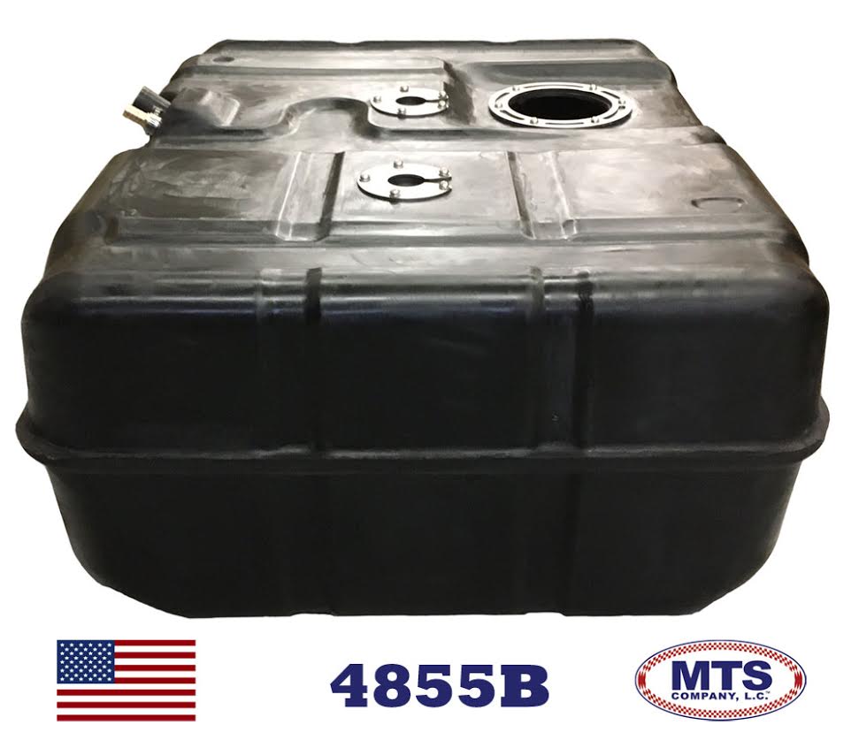 2011-2015 Ford E-Series Super Duty Cut-a-Way Van 55 gallon diesel only fuel tank side view