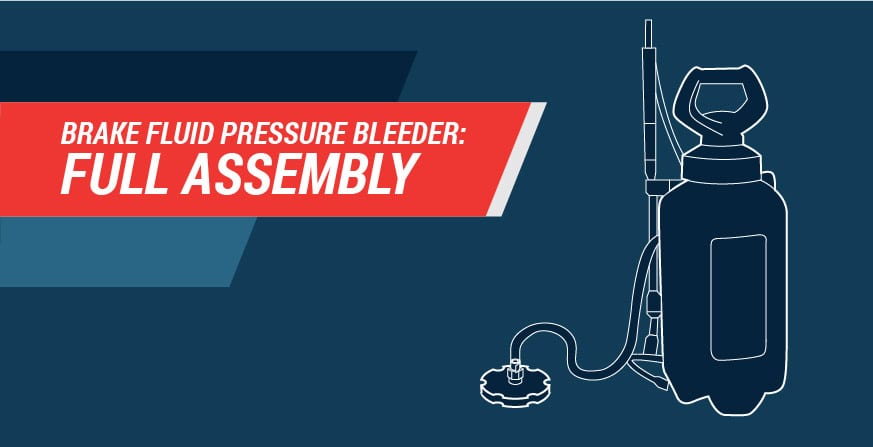 DIY brake fluid pressure bleeder