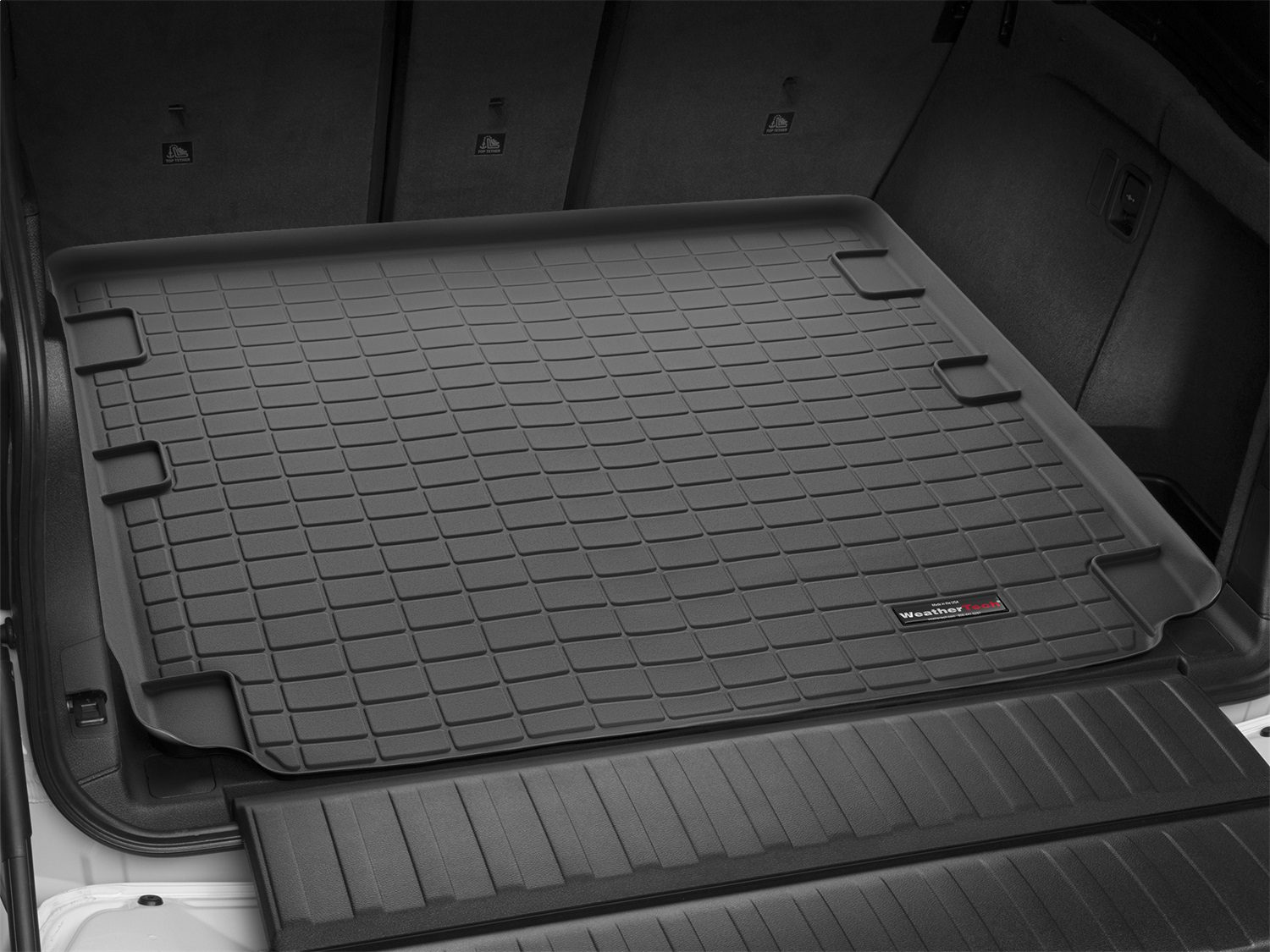 2018-2024 Jeep Wrangler WeatherTech Cargo Liners-Black-401109-WT