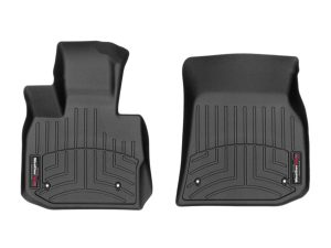 2018-2025 BMW X3| X4 WeatherTech Front Floorliner-Black-4412731-WT