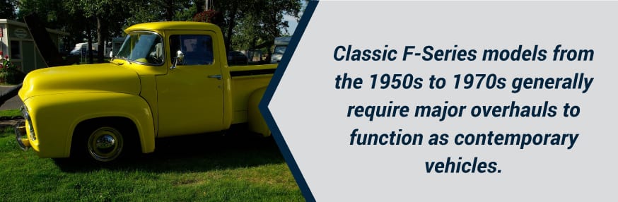 Restoring a classic Ford truck