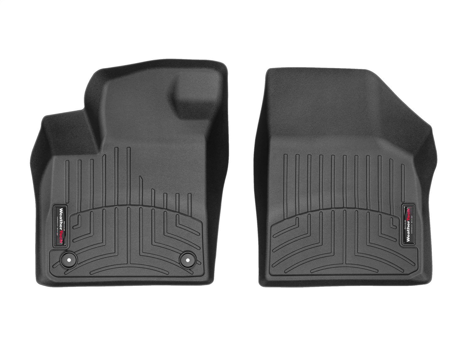 2019-2025 Volkswagen Atlas| Atlas Cross Sport WeatherTech Front Floorliner-Black-4415501-WT